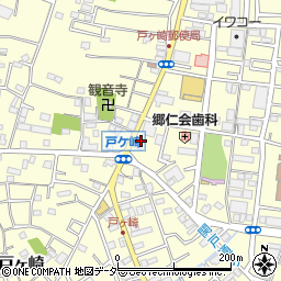 埼玉県三郷市戸ヶ崎2丁目736周辺の地図