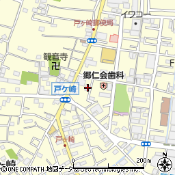 埼玉県三郷市戸ヶ崎2丁目730周辺の地図