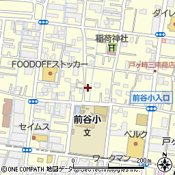 埼玉県三郷市戸ヶ崎2丁目466周辺の地図