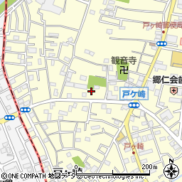 埼玉県三郷市戸ヶ崎3202周辺の地図
