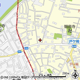埼玉県三郷市戸ヶ崎3197周辺の地図