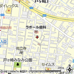 コーポ戸ヶ崎周辺の地図