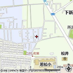 埼玉県所沢市若松町1111-7周辺の地図