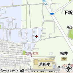 埼玉県所沢市若松町1111-12周辺の地図