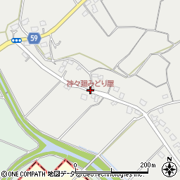 神々廻みどり屋周辺の地図