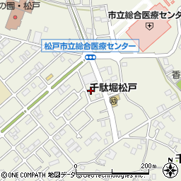 千葉県松戸市千駄堀1840周辺の地図