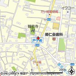 埼玉県三郷市戸ヶ崎2144周辺の地図