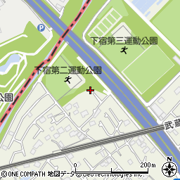 東京都清瀬市下宿2丁目666-18周辺の地図