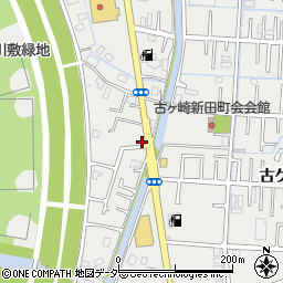 千葉県松戸市古ケ崎2444周辺の地図