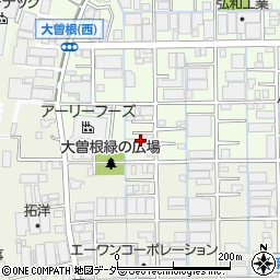 埼玉県八潮市大曽根1335-4周辺の地図