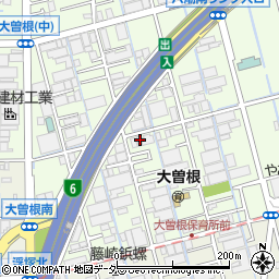 埼玉県八潮市大曽根1505周辺の地図