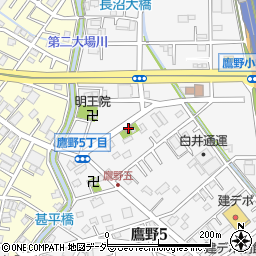 鎌倉公民館周辺の地図