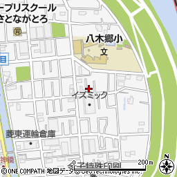 埼玉県三郷市鷹野1丁目周辺の地図