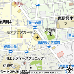 株式会社きょくとう　ライフ竹の塚店周辺の地図