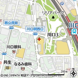 読売・日本テレビ文化センター　川口周辺の地図