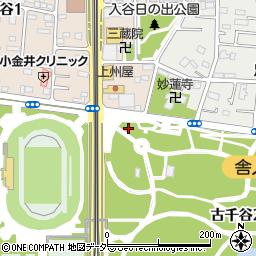 東京都足立区舎人町周辺の地図