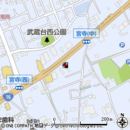 ＥＮＥＯＳルート１６入間宮寺ＴＳ周辺の地図