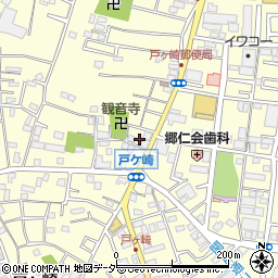 埼玉県三郷市戸ヶ崎2152周辺の地図