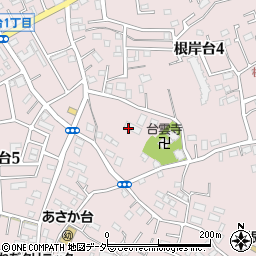 埼玉県朝霞市根岸台周辺の地図