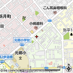 セブンイレブン川口元郷６丁目店周辺の地図