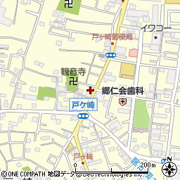 埼玉県三郷市戸ヶ崎2153周辺の地図