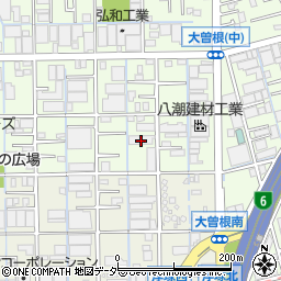埼玉県八潮市大曽根1382周辺の地図
