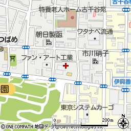 東京都足立区古千谷本町1丁目4周辺の地図