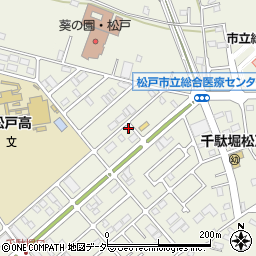 千葉県松戸市千駄堀1569周辺の地図