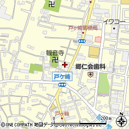 埼玉県三郷市戸ヶ崎2151周辺の地図