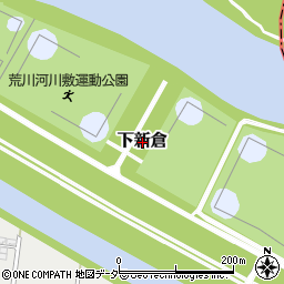 埼玉県和光市下新倉周辺の地図