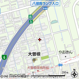 埼玉県八潮市大曽根1548周辺の地図