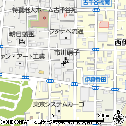 市川硝子株式会社周辺の地図