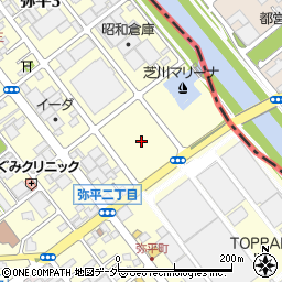 埼玉県川口市弥平3丁目16周辺の地図