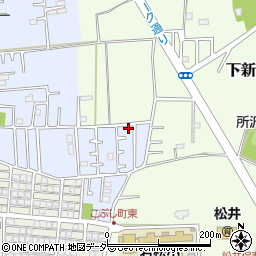 埼玉県所沢市若松町1111-11周辺の地図
