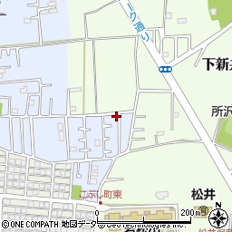 埼玉県所沢市若松町1111-18周辺の地図