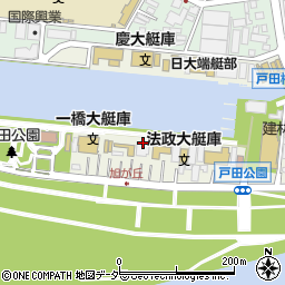 埼玉県戸田市戸田公園周辺の地図