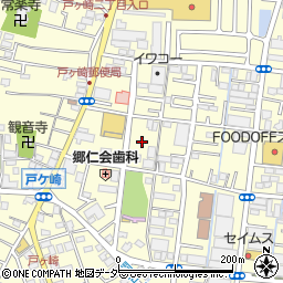 埼玉県三郷市戸ヶ崎2丁目306-2周辺の地図