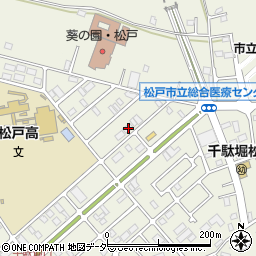 千葉県松戸市千駄堀1551周辺の地図