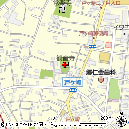 埼玉県三郷市戸ヶ崎2157周辺の地図