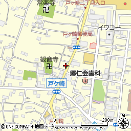埼玉県三郷市戸ヶ崎2154周辺の地図