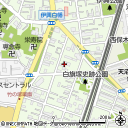 東京都足立区東伊興3丁目周辺の地図