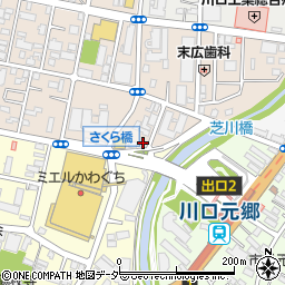 琉菊周辺の地図