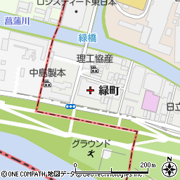 毎日新聞首都圏センター川口工場周辺の地図