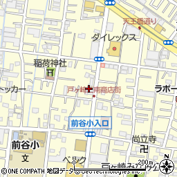 釜寅　戸ヶ崎店周辺の地図