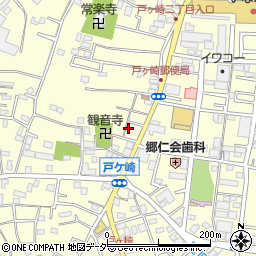 埼玉県三郷市戸ヶ崎2161周辺の地図