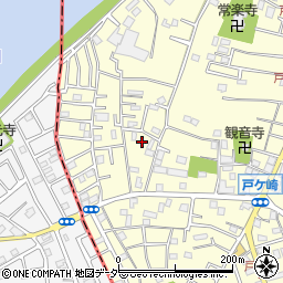 埼玉県三郷市戸ヶ崎3191-7周辺の地図