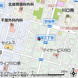 リパーク川口飯塚３丁目駐車場周辺の地図