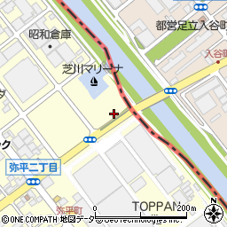 埼玉県川口市弥平3丁目17周辺の地図