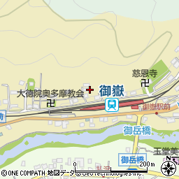 東京都青梅市御岳本町291周辺の地図