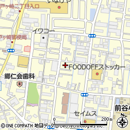 埼玉県三郷市戸ヶ崎2丁目352-1周辺の地図